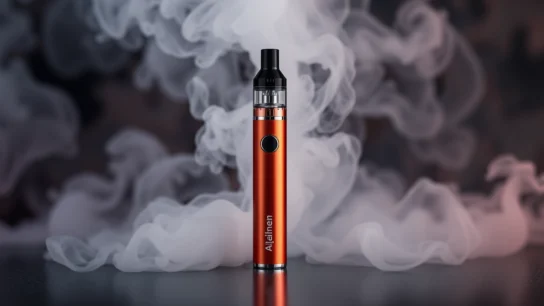 High-quality image of the Al Fakher 12000 disposable vape showcasing its sleek design and flavor options, aimed at vaping enthusiasts.